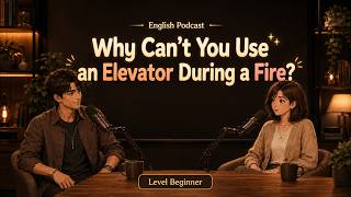 English Podcast: Why Can’t You Use an Elevator During a Fire | Beginner Fire Safety English