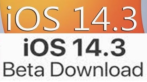 How To Download and Install iOS 14.3 beta, iOS 14.3 Public Beta 3 Released