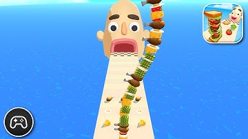 Sandwich Runner - Gameplay Walkthrough Part 19 - Basic Solution Levels 97-100 (iOS, Android)