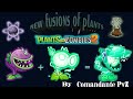 Nuevas Fusiones De Plantas En Plants Vs Zombies 2 - Fan Made