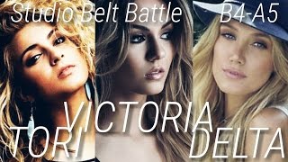 Video thumbnail of "Tori Kelly vs Victoria Justice vs Delta Goodrem // Studio Belt Battle [B4-A5]"