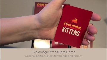 In Hand Review of Exploding Kittens Card Game - Original Edition