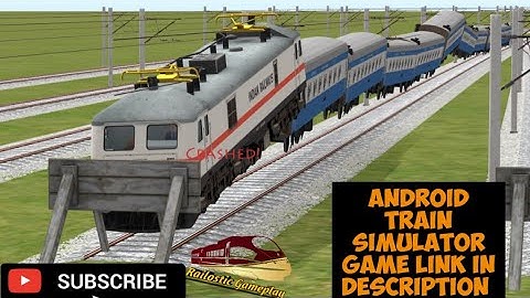 Wap 7 Locomotive Collide and Crash Indian #trainsimulator  gameplay 2022 @Railosticgameplay