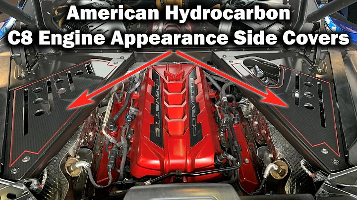 American Hydrocarbon C8 Engine Appearance Package Side Covers
