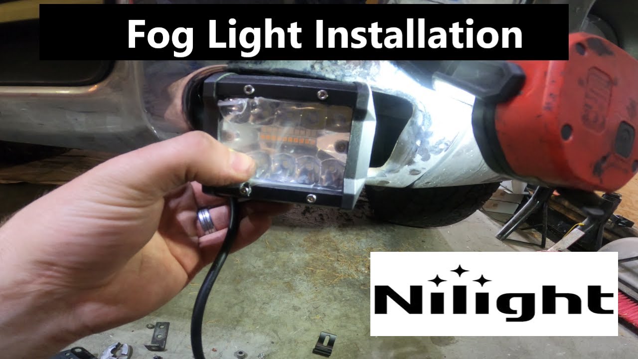 Nilite Fog Light Installation on a Nissan Titan