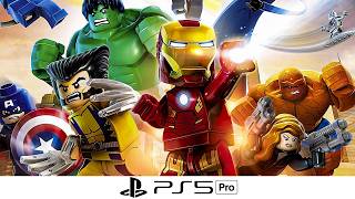 Lego Marvel Super Heroes All Cutscenes 4K 60Fps