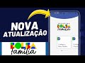 Novo aplicativo Bolsa Família! Aplicativo atualizou veja como atualizar o seu.