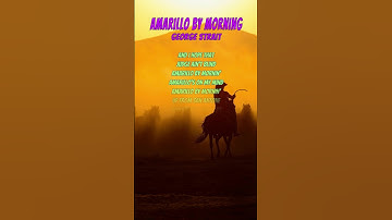 Thumbnail of Amarillo By Morning - George Strait (Lyrics) #georgestrait #AmarilloByMorninglyrics