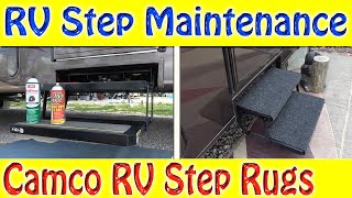 RV  Step Maintenance  - Camco RV Step Rug