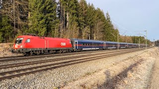 Zugverkehr/Trains at Grafing 26.02.24