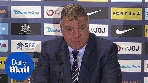 Sam Allardyce discusses Rooney's position in Slovakia win - Daily Mail