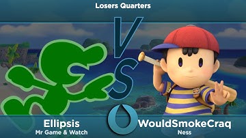 Undertow 2023 LQ - Ellipsis (Mr. Game and Watch) vs WouldSmokeCraq (Ness)
