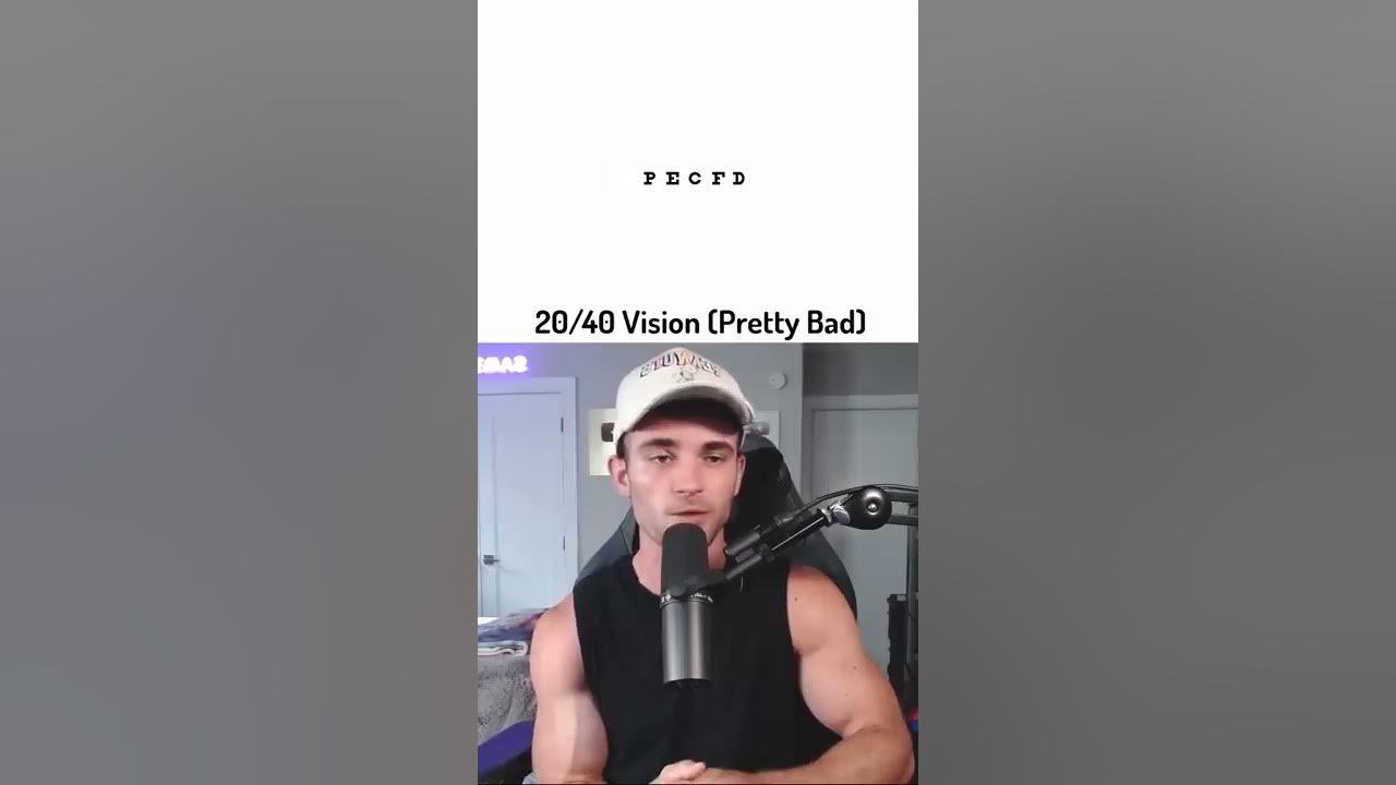 Do you have 20/20 vision?