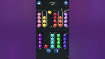 Ball Sort by Infinite Joy: Levels 1866, 1867, 1868