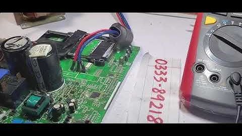 #131 Pel dc inverter Air conditioner F1 error code in 1.5 ton unit.How to trace F1 error code in Ac