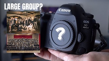 Best LENS focal length for large group portraits!
