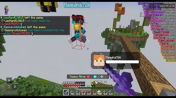 Cheating in LifeBoat skywars | Hacking in Minecraft