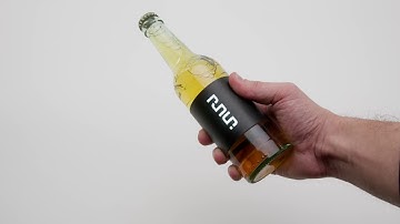 OLED labels with Touch functionality - Labels for beverages and spirits that light up after touching