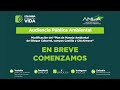 Audiencia Pública: trámite de modificación del PMA para Campos de Producción Castilla y Chichimene