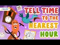 Telling time to the hour song  the power to know the hour  1st grade math  espark music
