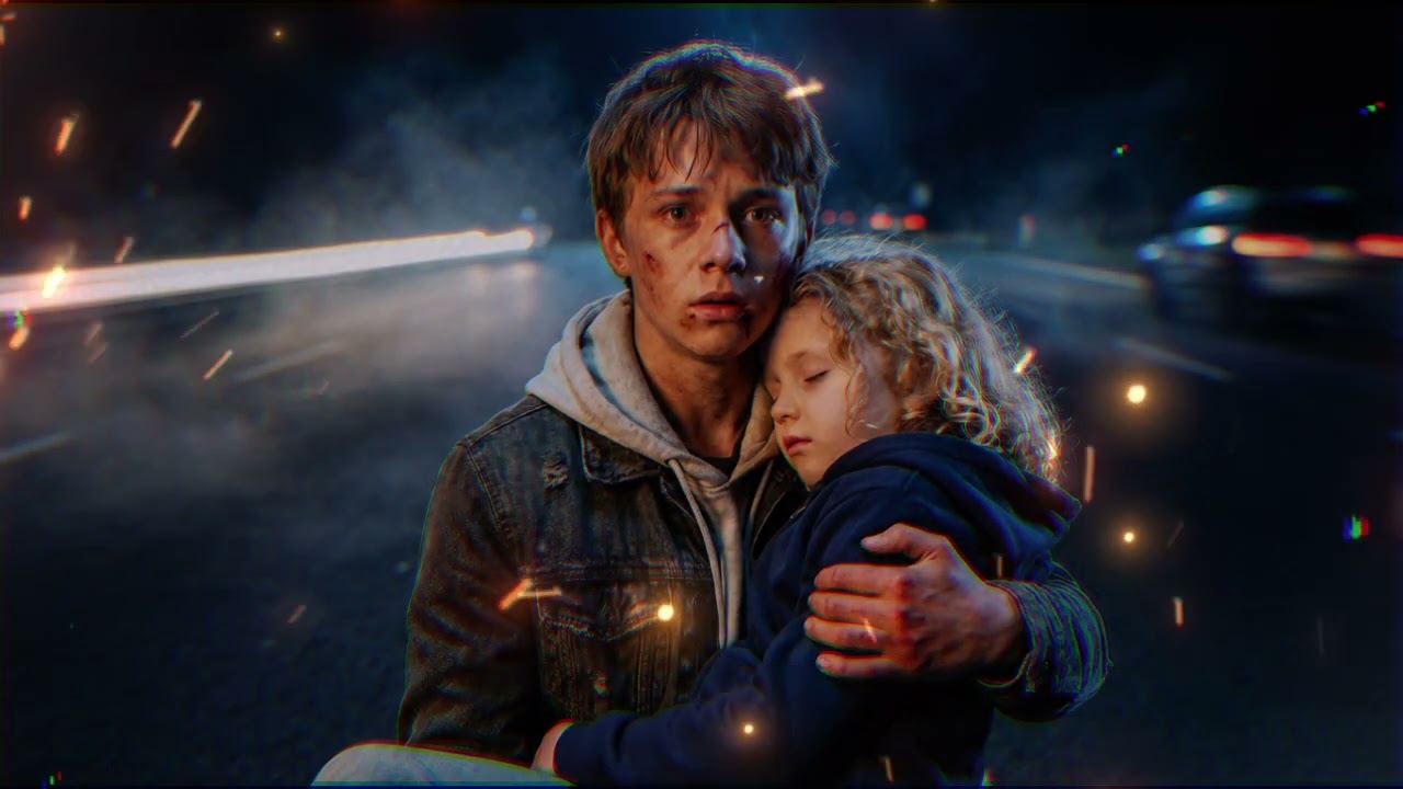 Homeless Boy Carried Wounded Girl Miles — He Didn’t Know She Was a Hells Angels Biker's Daughter