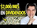 7 Empresas Que Me Pagan $2,000 al Mes en Dividendos