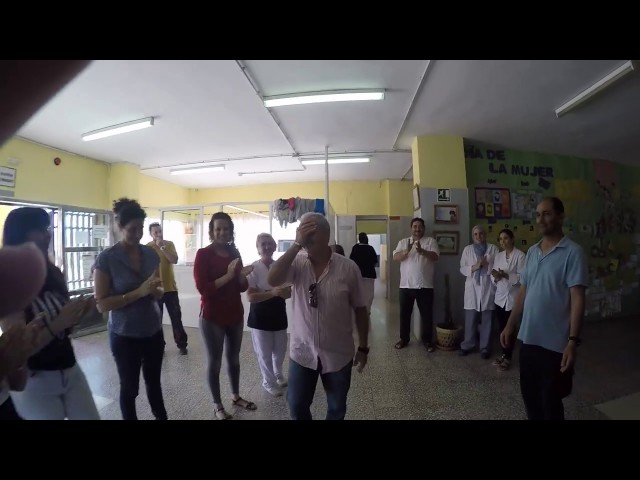 Despedida al maestro Jos&eacute; Bejar en el CEIP Pr&iacute;ncipe Felipe en Ceuta