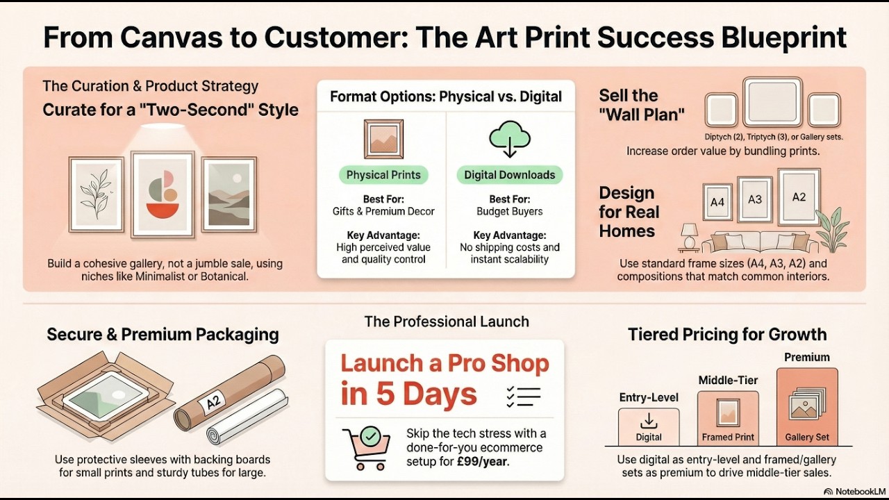 How to Sell Art Prints Online | Simple Steps to Get More Buyers - YouTube