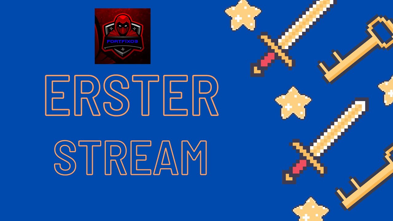 Erster Stream Minecraft Server Games - YouTube