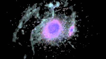 NASA Galaxy Formation Simulation feat. music by boyChild