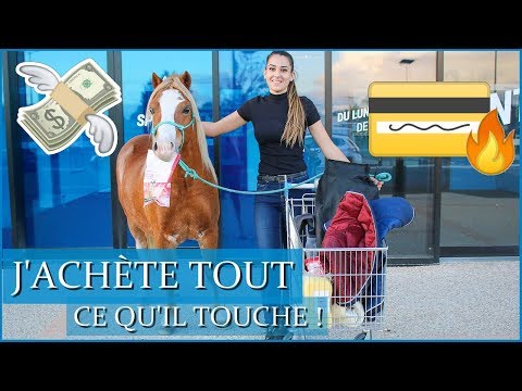 J'ACHÈTE TOUT CE QUE MON PONEY TOUCHE ! - A Décathlon