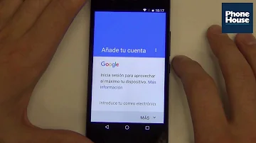 ¿Cómo configurar mi cuenta de Google en mi celular?