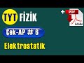 Elektrostatik +PDF | TYT Fizik Çek-AP 6 #çekap #tytfizik