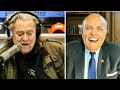 Visibly Disgusted Bannon Squirms As Giuliani Tells Perverted Story