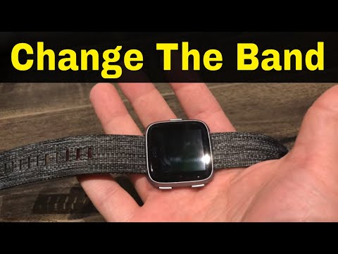 How To Change A Fitbit Versa Band-Tutorial