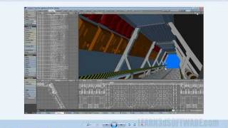 Lightwave 3D -Sci-Fi Modeling -Hallways and Corridors