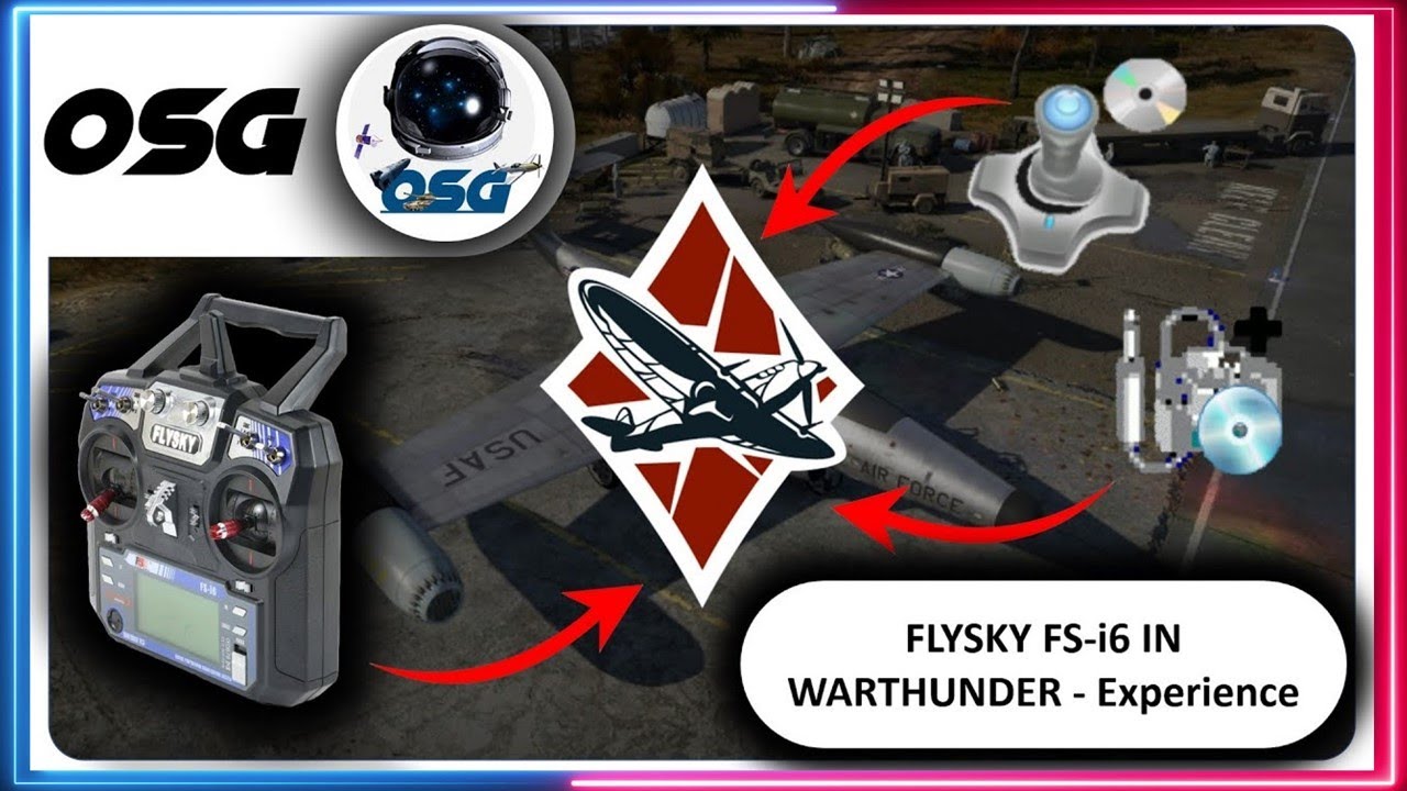 FlySky FS-i6 Transmitter - Flight Stick | Funny and Epic! | WarThunder | Orion Space Gaming