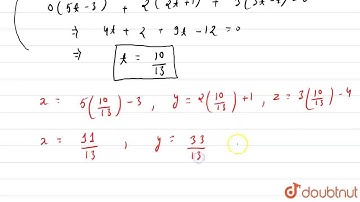 Find the foot of the perpendicular from the point (0,2,3)\non the line (x+3)/5=(y-1)/2=(z+4)/3do...