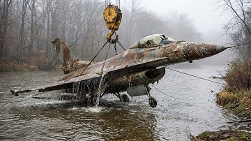 Pulled From the Depths: Inside a Real Fighter Jet Recovery Operation