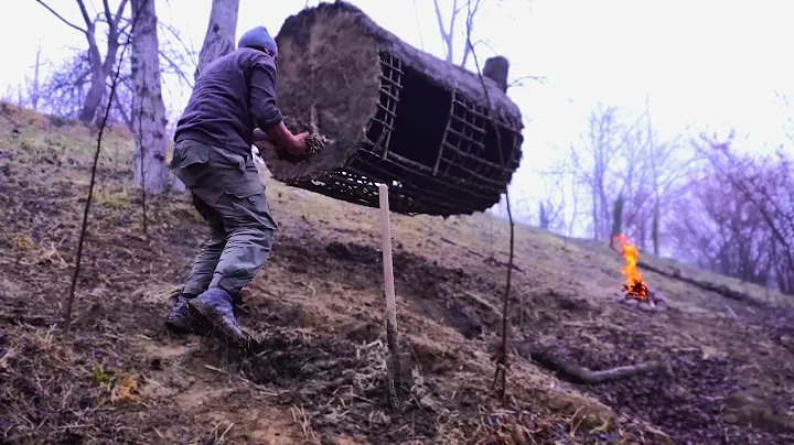 Survival Expert Creates 4 Amazing Shelters in the Forest | Start to Finish ‪@osbushcraft‬