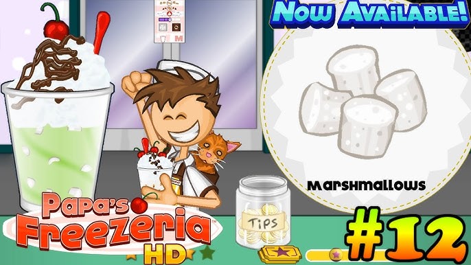 Papa's Freezeria HD Day 76 New Customer Cletus Customer Cravings Mini Game