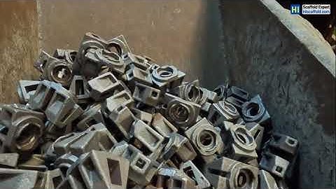 Ringlock Scaffolding Casting Ledger Head  and  Brace Head Manufacturing Process