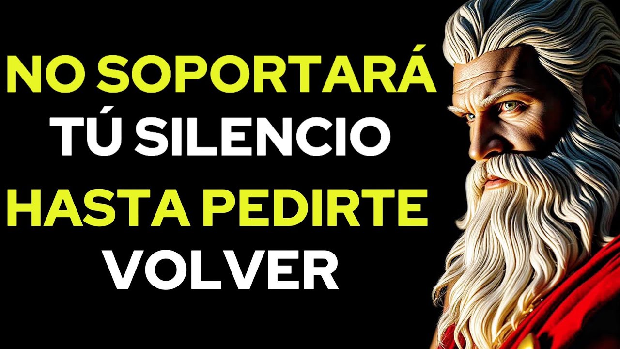 Descubre Cómo Tu Silencio Despierta El Arrepentimiento Más Profundo En Quien Te Perdió | Estoicismo
