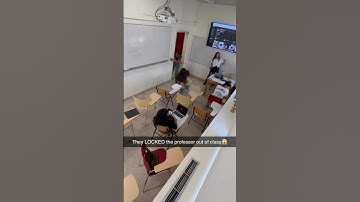 Subscribe for more coding tips⬆️ Students LOCKED the professor😍#trending #coding #ai #java #cs