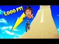 Jumping From The WORLD'S BIGGEST RAMP! | Decenders
