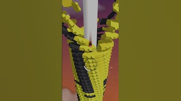 Stack Ball Level 35 #shorts #viral #short #youtubeshorts #stackball #gaming #trending