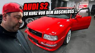 Audi S2 – Kurz vor dem Abschluss kommt noch diese Baustelle