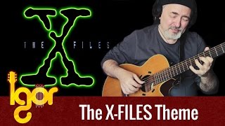 Video voorbeeld van "X-Filеs Theme - fingerstye guitar"