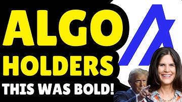 ALGORAND CEO STACI WARDEN SPEAKS AFTER DONALD TRUMP AT DIGITAL ASSET SUMMIT 2025!! | BREAKING NEWS