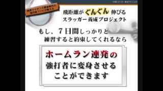 7日間で飛距離がグングン伸びる「スラッガー養成プロジェクト」とは？？野球バッティングトレーニング